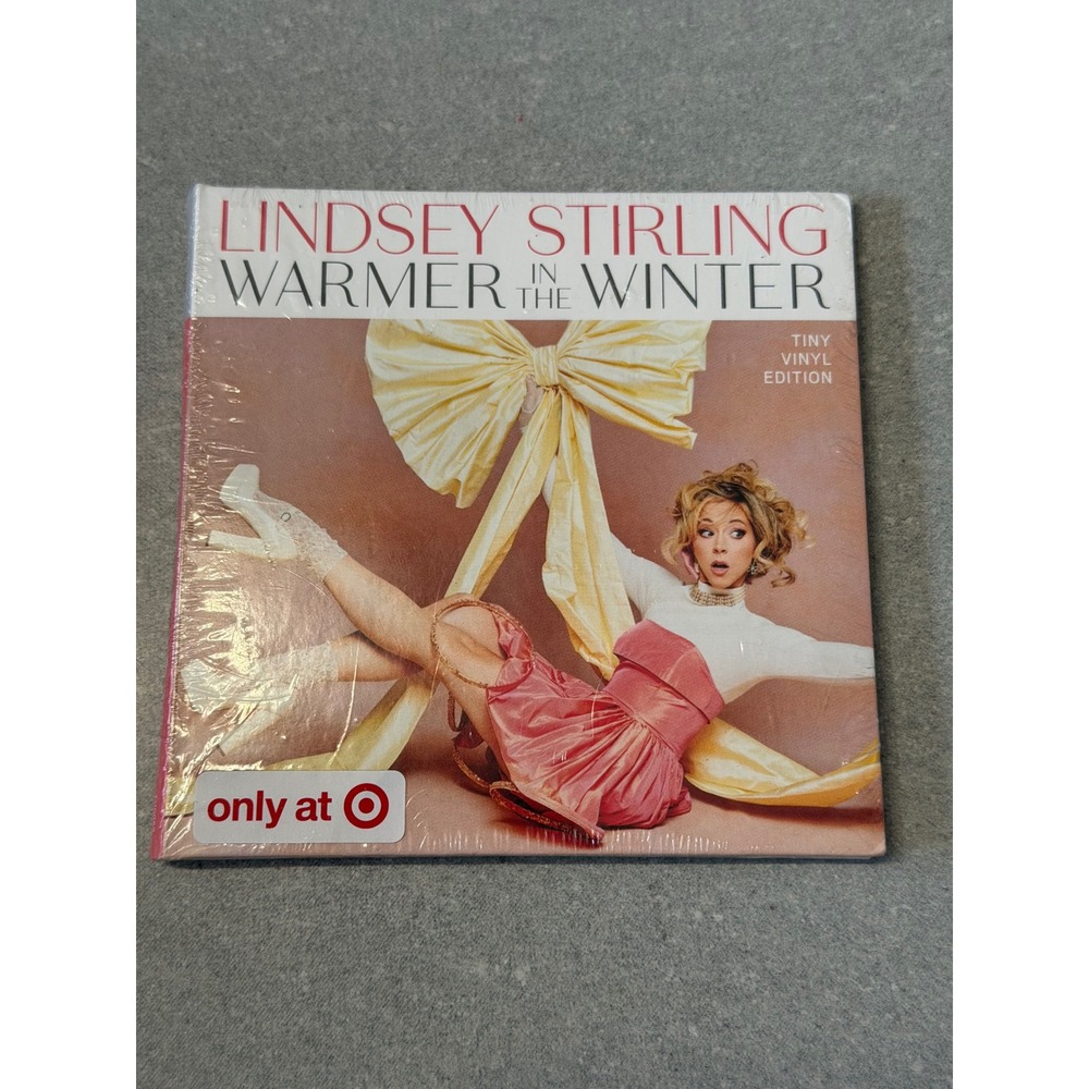 Lindsey Stirling Warmer in the Winter Tiny Vinyl 3" Record Target Exclusive NWT